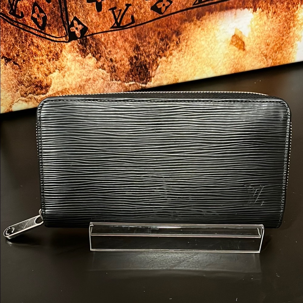 Louis Vuitton Black EPI Leather Continental Wallet